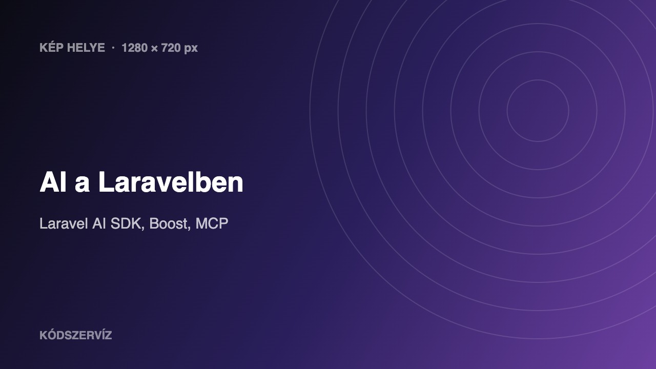 Laravel AI SDK – illusztráció (helyőrző)